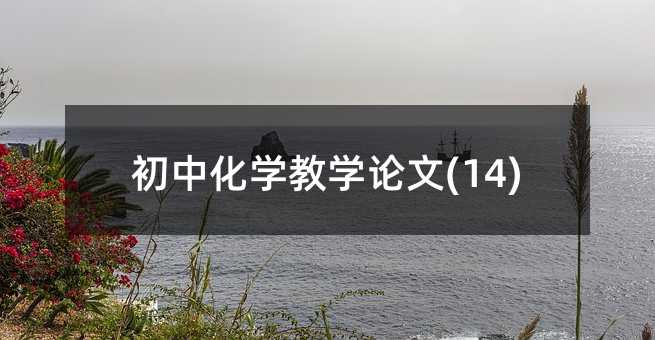 ���л�ѧ��ѧ����(14)